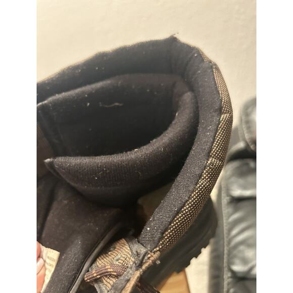 Tamarak Snow Boots Size 12 Leather ,Insoles of Thermolite Insulation Black - Picture 3 of 6